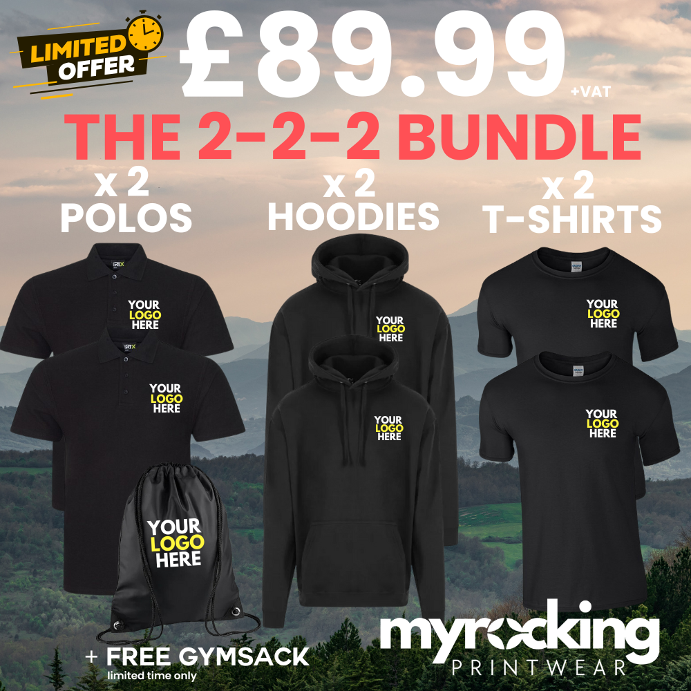 2-2-2 Tee, Polo & Hoodie Bundle + FREE GIFT